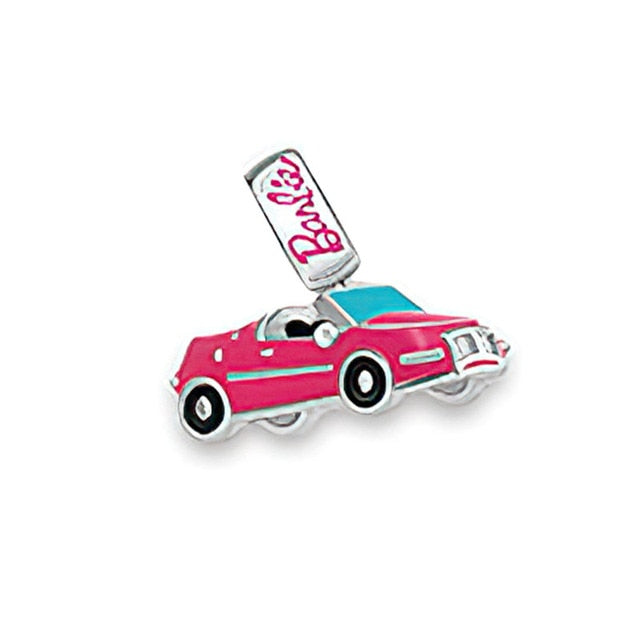 BERLOQUE CHARM "CARRO BARBIE" - PRATA 925