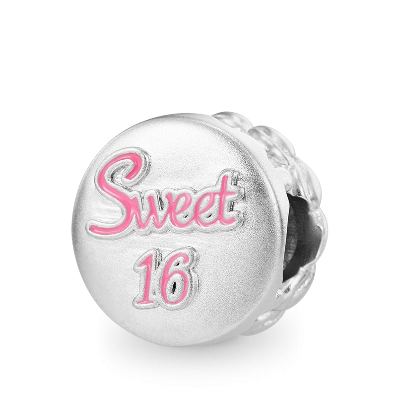 BERLOQUE CHARM SEPARADOR "SWEET 16" - PRATA 925