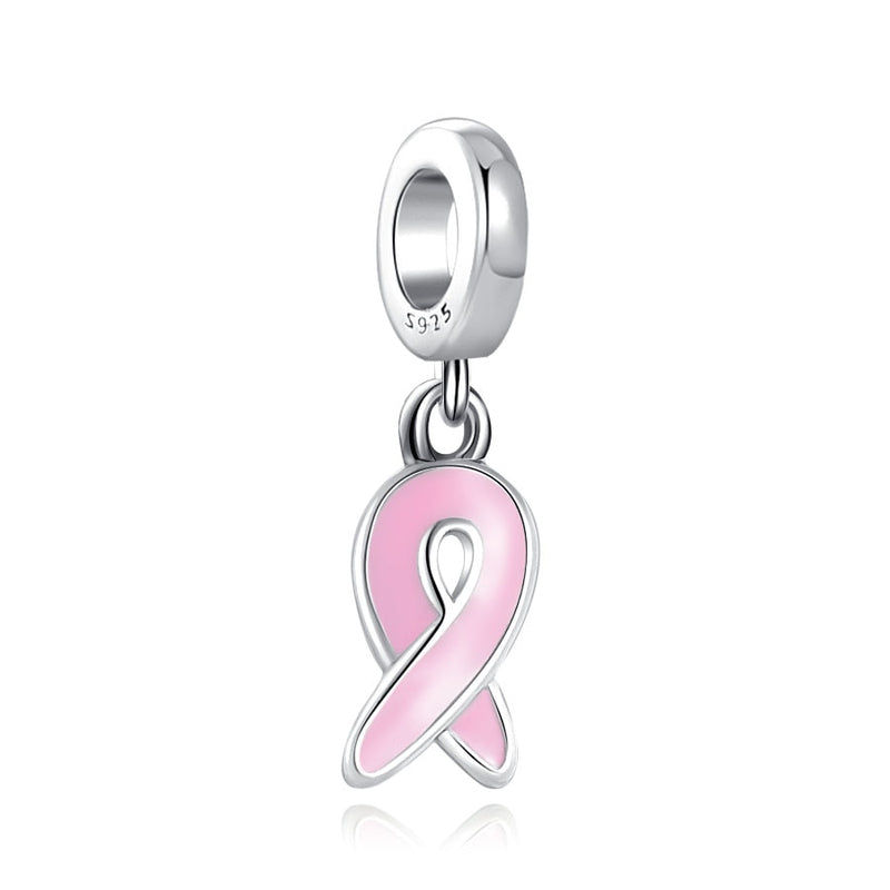 BERLOQUE CHARM "OUTUBRO ROSA COM AMOR" - PRATA 925