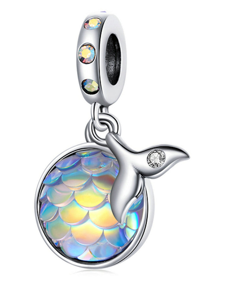 BERLOQUE CHARM "CAUDA SEREIA COLOR" - PRATA 925