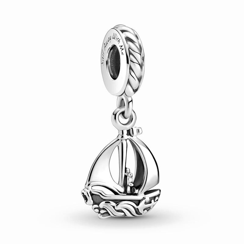 BERLOQUE CHARM "BARQUINHO A VELA" - PRATA 925