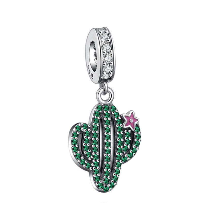 BERLOQUE CHARM PENDENTE "CACTO" - PRATA 925