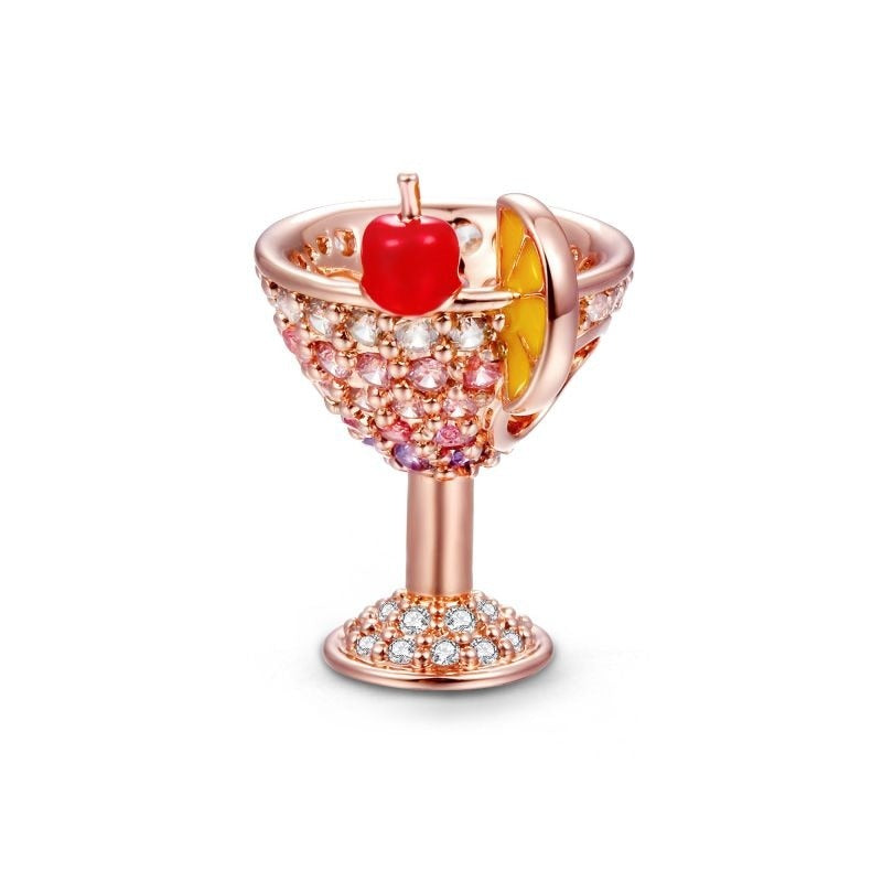 BERLOQUE CHARM "DRINK ROSÉ" - PRATA 925