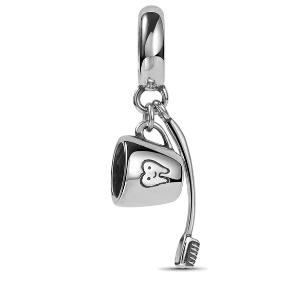 BERLOQUE CHARM PENDENTE "ODONTOLOGIA/DENTISTA 2" - PRATA 925