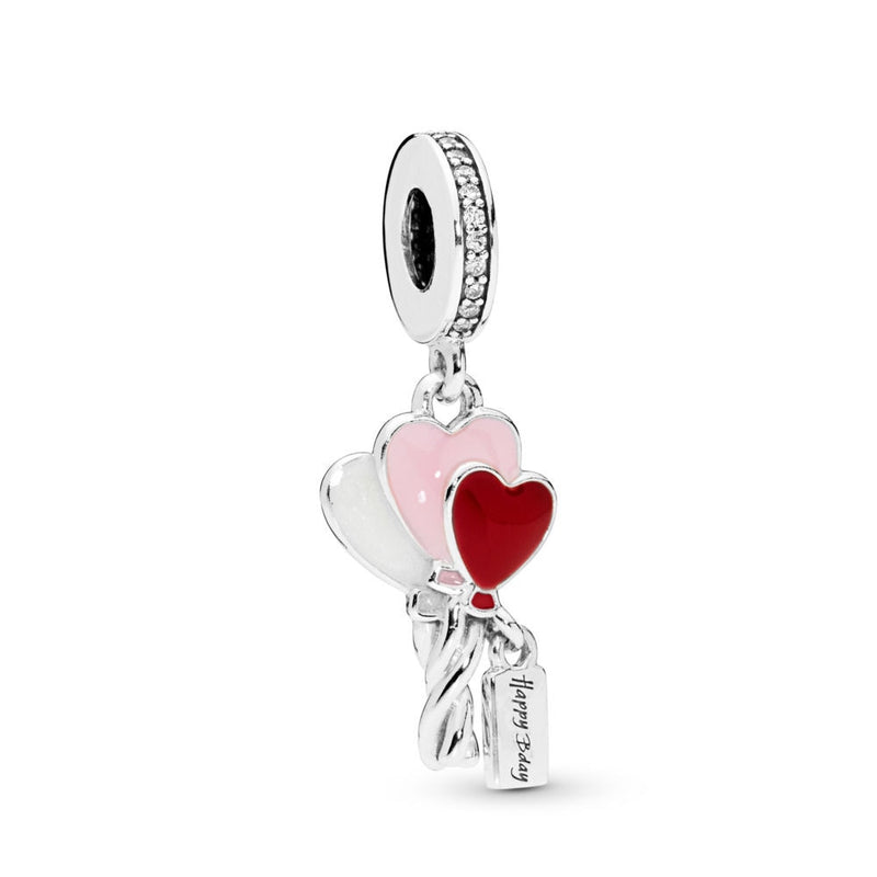 BERLOQUE CHARM PENDENTE "FELIZ ANIVERSÁRIO" - PRATA 925