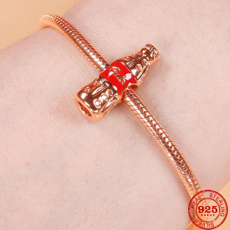 BERLOQUE CHARM SEPARADOR "COLA ROSÉ" - PRATA 925