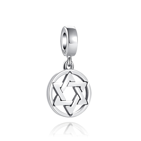 BERLOQUE CHARM PENDENTE "ESTRELA DE DAVI" - PRATA 925