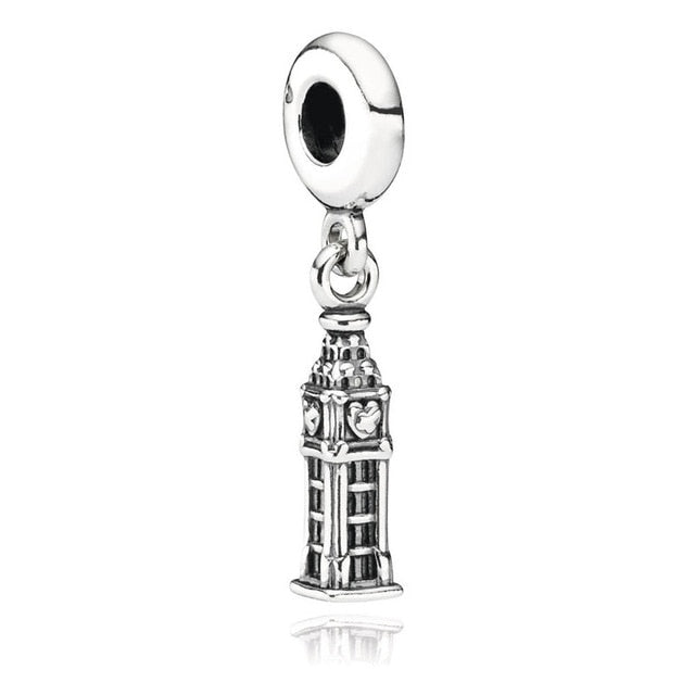 BERLOQUE CHARM PENDENTE "RELÓGIO BIG BEN" - PRATA 925