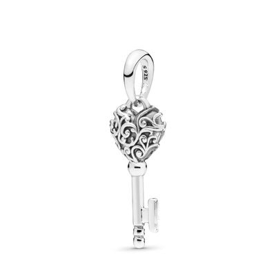 BERLOQUE CHARM PENDENTE "CHAVE NOBREZA" - PRATA 925"