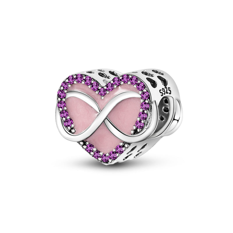 BERLOQUE CHARM SEPARADOR "AMOR INFINITO" - PRATA 925