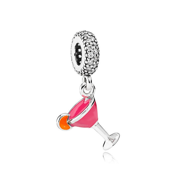 BERLOQUE CHARM PENDENTE "COQUETEL" - PRATA 925