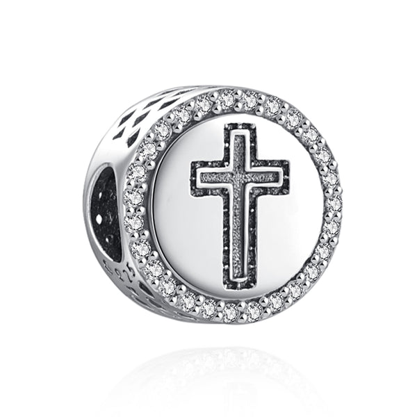 BERLOQUE CHARM CRUZ FAITH "FÉ" - PRATA 925"