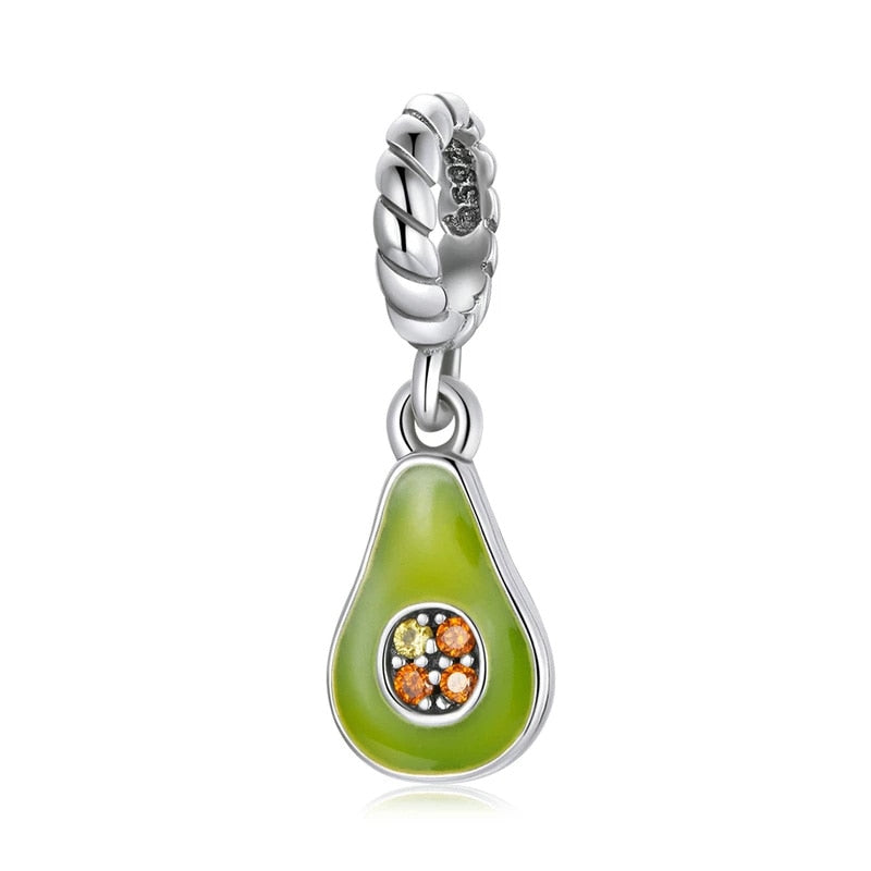 BERLOQUE CHARM PENDENTE "ABACATE" - PRATA 925