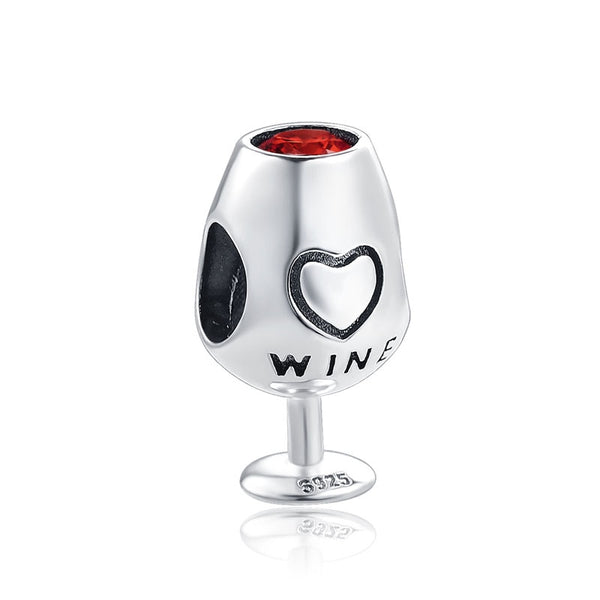 BERLOQUE CHARM "LOVE VINHO" - PRATA 925