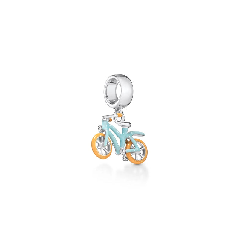 BERLOQUE CHARM PENDENTE "BICICLETA - NEW BIKE" - PRATA 925"