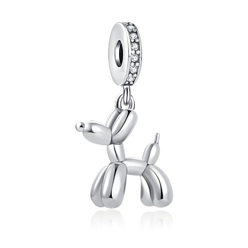 BERLOQUE CHARM PENDENTE "CACHORRO BALÃO" - PRATA 925