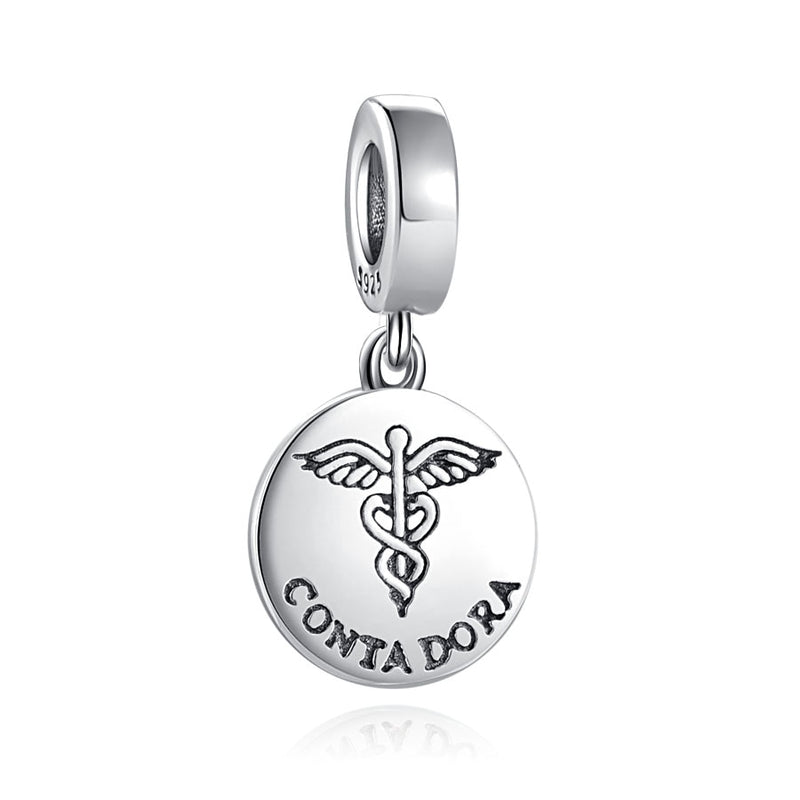 BERLOQUE CHARM PENDENTE "CONTADORA" - PRATA 925