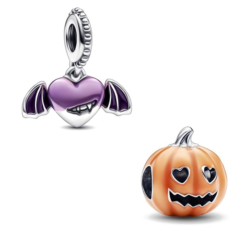 BERLOQUE CHARM "MORCEGO HALLOWEEN" - PRATA 925