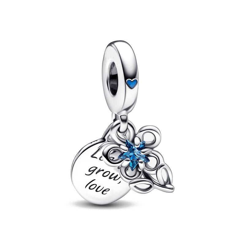 BERLOQUE CHARM "FLORECER AMOR" - PRATA 925