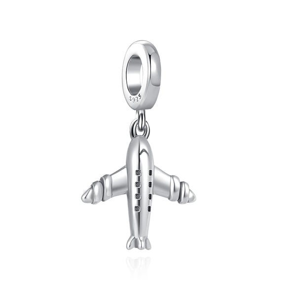 BERLOQUE CHARM PENDENTE "AVIÃO" - PRATA 925