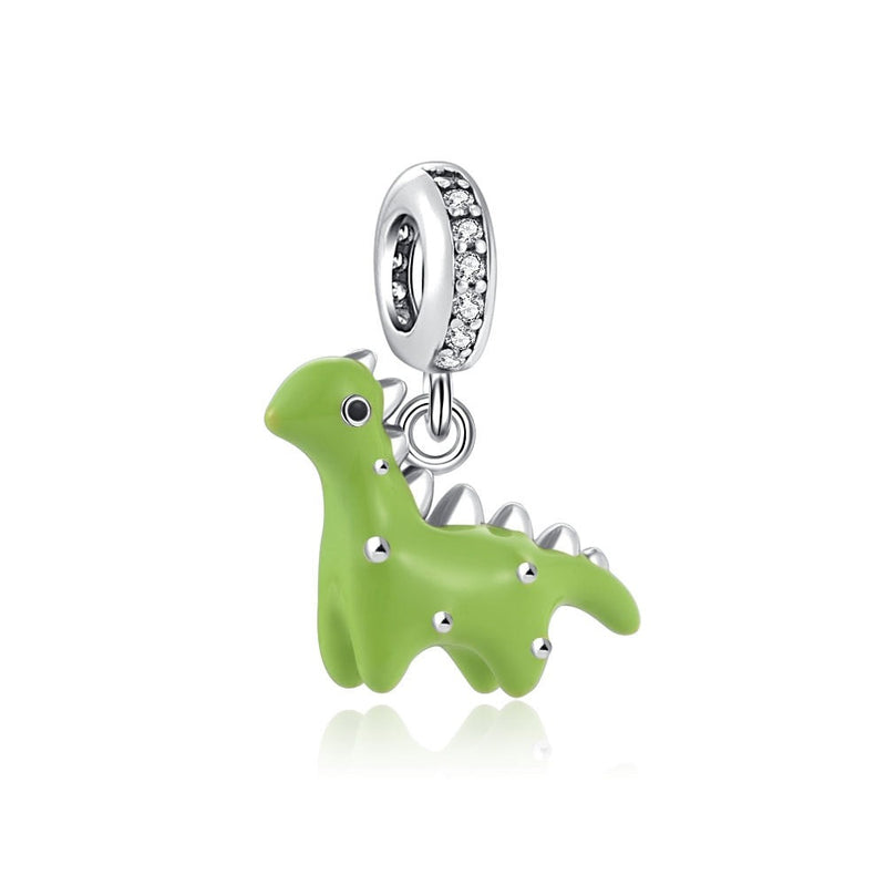 BERLOQUE CHARM PENDENTE "DINOSSAURO BABY" - PRATA 925