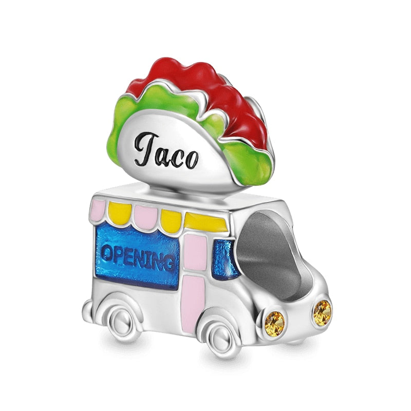 BERLOQUE CHARM "LOVE TACO" - PRATA 925