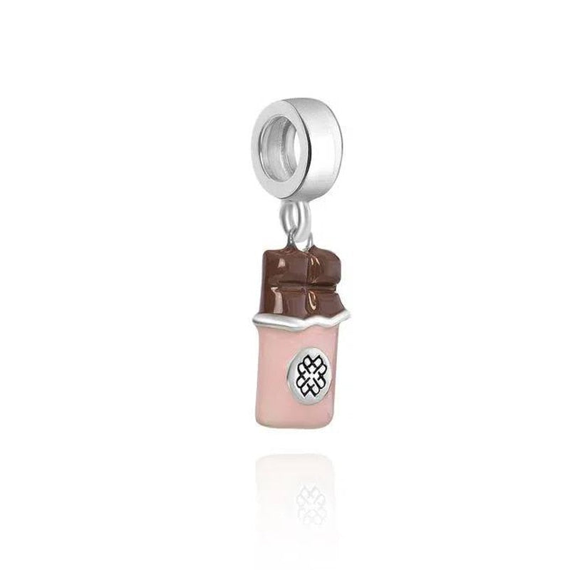 BERLOQUE CHARM PENDENTE "BARRA DE CHOCOLATE" - PRATA 925