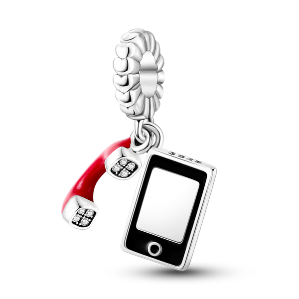 BERLOQUE CHARM PENDENTE "CELULAR" - PRATA 925