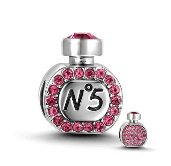 BERLOQUE CHARM SEPARADOR "PERFUME Nº5" - PRATA 925"