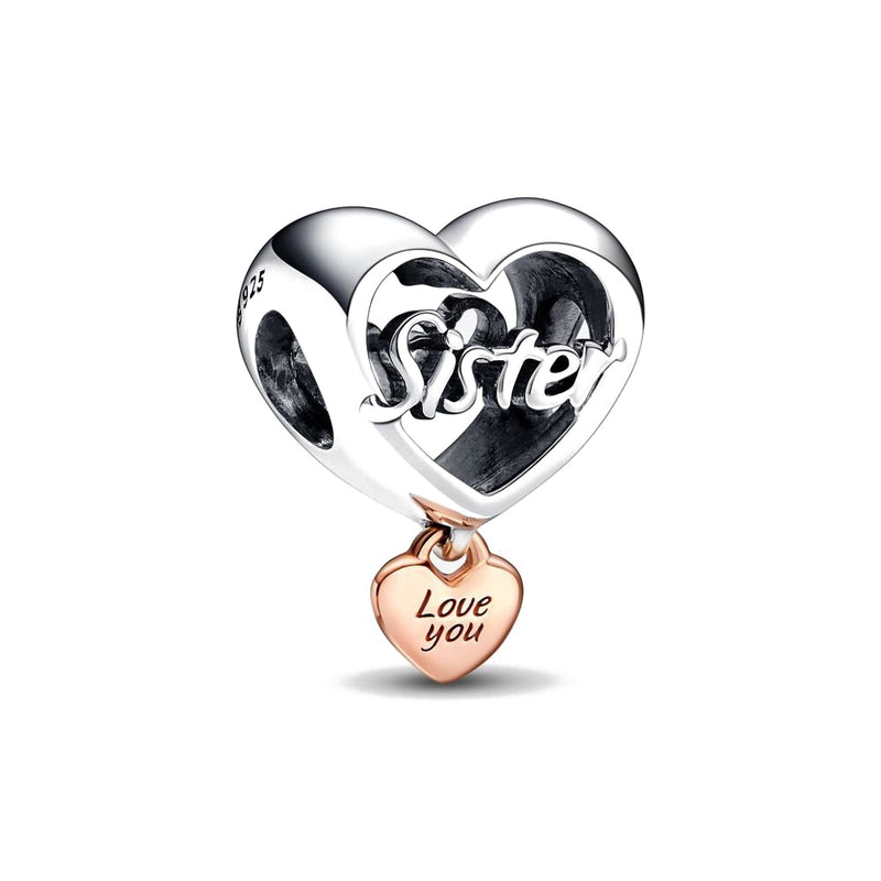 BERLOQUE CHARM "SISTER LOVE YOU" - PRATA 925