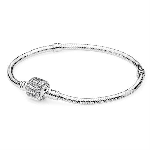 PULSEIRA SEMI-MALEÁVEL CLÁSSICA CRAVEJADA - PREMIUM - PRATA 925"