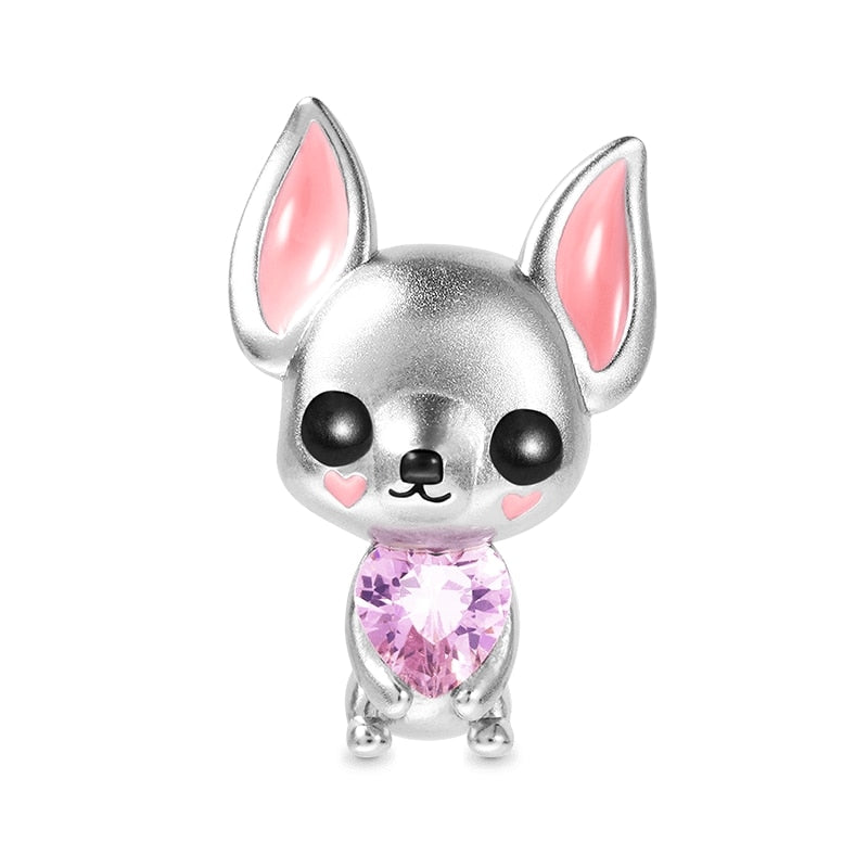 BERLOQUE CHARM PENDENTE "CHIHUAHUA" - PRATA 925