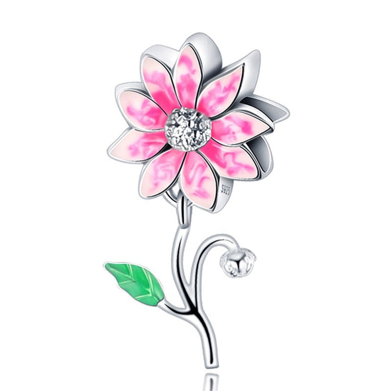 BERLOQUE CHARM PENDENTE "FLOR PRIMAVERA" - PRATA 925