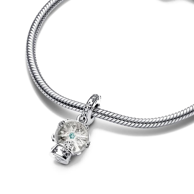 BERLOQUE CHARM PENDENTE "FLOCO DE NEVE" - PRATA 925