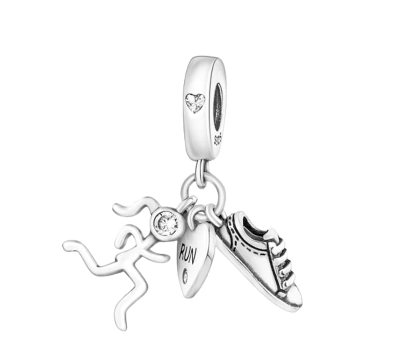 BERLOQUE CHARM PENDENTE "RUN - CORRIDA" - PRATA 925